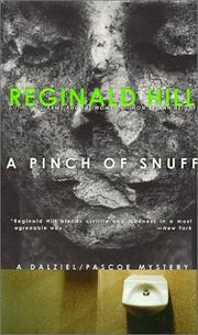 Front cover of A pinch of snuff by Reginald Hill