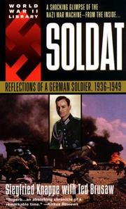 Cover of Soldat by Siegfried Knappe
