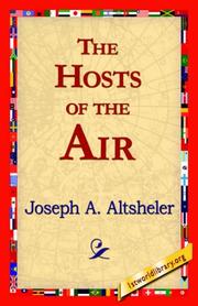 Front cover of The Hosts of the Air by Joseph A. Altsheler