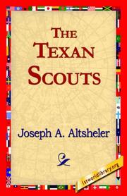 Front cover of The Texan Scouts by Joseph A. Altsheler
