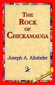 Front cover of The Rock of Chickamauga by Joseph A. Altsheler