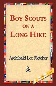 Front cover of Boy Scouts on a Long Hike by Archibald Lee Fletcher