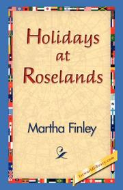 Front cover of Holidays at Roselands by Martha Finley