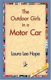 Front cover of The Outdoor Girls in a Motor Car by Laura Lee Hope