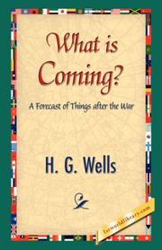 Cover of What is coming? by H. G. Wells