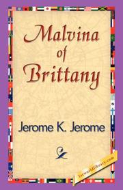 Front cover of Malvina of Brittany by Jerome Klapka Jérôme