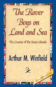 Cover of The Rover Boys on Land and Sea by Edward Stratemeyer