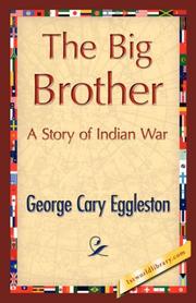 Front cover of The Big Brother by George Cary Eggleston