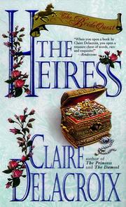 Front cover of The Heiress by Claire Delacroix