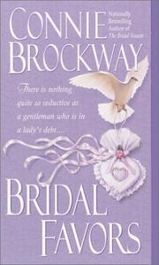 Front cover of Bridal favors by Connie Brockway
