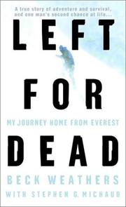 Cover of Left for Dead by Beck Weathers