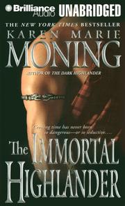 Front cover of The Immortal Highlander by Karen Marie Moning