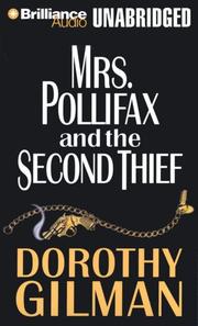 Cover of Mrs. Pollifax & the Second Thief by Dorothy Gilman