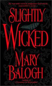 Cover of Slightly Wicked by Mary Balogh