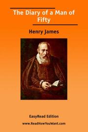Front cover of The diary of a man of fifty by Henry James