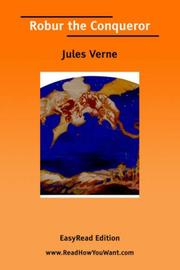 Cover of Robur le conquérant by Jules Verne