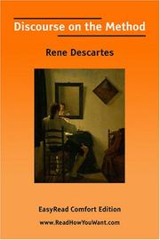 Cover of Discourse on the method by René Descartes