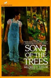 Front cover of Song of the Trees by Mildred D. Taylor