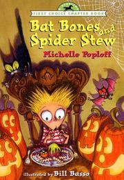 Cover of Bat bones and spider stew by Michelle Poploff