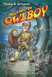 Front cover of Billy Hooten by Tom Sniegoski