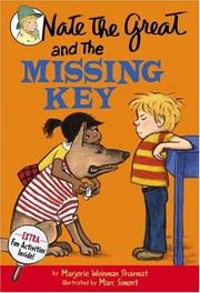 Front cover of Nate the Great and the Missing Key by Marjorie Weinman Sharmat
