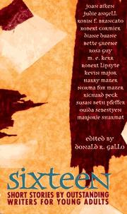 Front cover of Sixteen by Donald R. Gallo