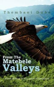 Cover of From The Matebele Valleys by Thembani Dube