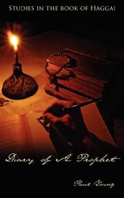 Cover of Diary of A Prophet by Paul Young