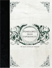Cover of Penelope's Irish experiences by Kate Douglas Smith Wiggin