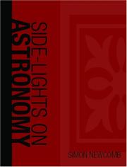 Front cover of Side-lights on astronomy and kindred fields of popular science by Simon Newcomb