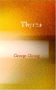 Cover of Thyrza by George Gissing