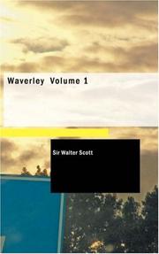 Front cover of Waverley; or, 'Tis sixty years since ... by Sir Walter Scott