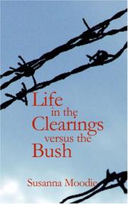 Cover of Life in the clearings versus the bush by Susanna Moodie