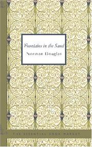 Front cover of Fountains in the Sand by Norman Douglas