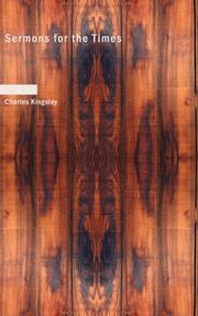 Front cover of Sermons for the times by Charles Kingsley