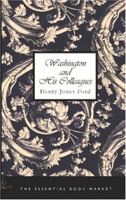 Front cover of Washington and his colleagues by Henry Jones Ford