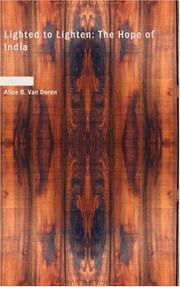 Cover of Lighted to Lighten by Alice B. Van Doren