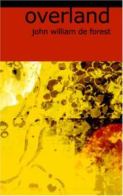 Cover of Overland by John William De Forest