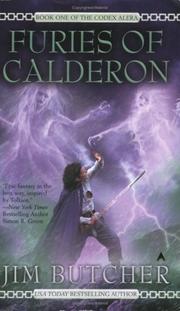 Front cover of Furies of Calderon (Codex Alera # 1) by Jim Butcher