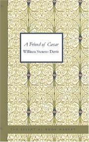 Front cover of A Friend of Caesar by William Stearns Davis