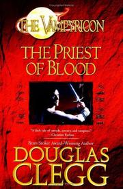 Front cover of The priest of blood by Douglas Clegg