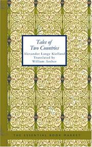 Cover of Tales of two countries by Alexander Lange Kielland