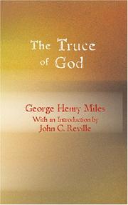 Cover of The Truce of God by George Henry Miles