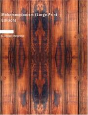 Cover of Mohammedanism by C. Snouck Hurgronje