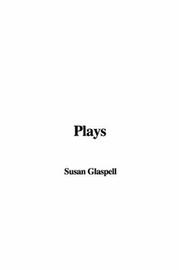 Cover of Plays by Susan Glaspell