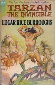 Front cover of Tarzan the Invincible (Ace Classic SF, F-189) by Edgar Rice Burroughs