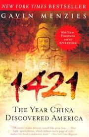 Cover of 1421 by Gavin Menzies