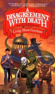 Front cover of A disagreement with death by Craig Shaw Gardner