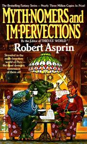 Front cover of Myth-Nomers and Im-Pervections (Myth-Nomers & Im-Pervections) by Robert Asprin