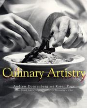 Cover of Culinary Artistry by Andrew Dornenburg